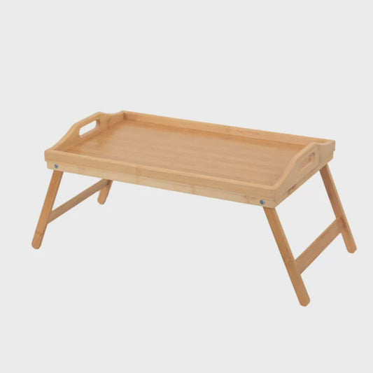 Opklapbare Bedtafel 50cm - Laptoptafel, Ontbijtplateau & Bureau voor Balkon/Slaapkamer