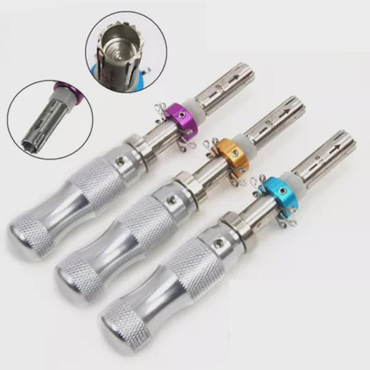 3-delige Tubular Lock Pick Set - Roestvrij Staal - 7-Pin Sloten