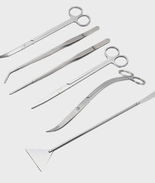Professionele Aquarium Gereedschap Set: Roestvrij Staal Scharen & Tweezer