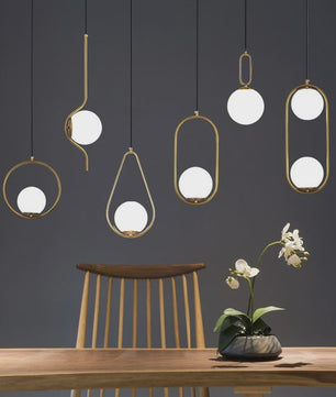 Moderne LED Hanglamp Goud Zwart Metaal Kooi Design - Sfeervolle Verlichting
