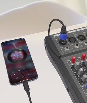 USB-C naar XLR Kabel - Hoogwaardige Audio-overdracht voor Versterkers, Speakers en Mixers