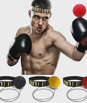 Reactie Bal Boksen met Hoofdband - Verbeter Snelheid, Coördinatie & Reactievermogen