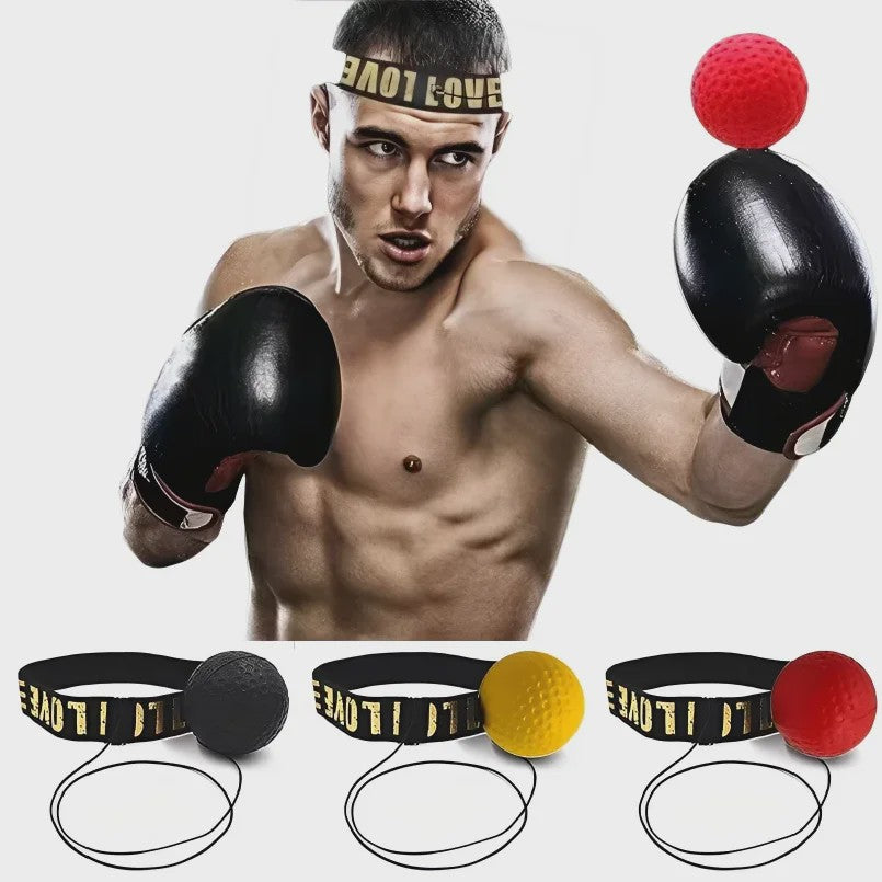 Reactie Bal Boksen met Hoofdband - Verbeter Snelheid, Coördinatie & Reactievermogen