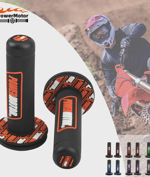 Universele Motor Handvatten 22/24mm - Rubber Gel Grips voor Motocross, Dirt Bike & Pit Bike