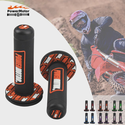 Universele Motor Handvatten 22/24mm - Rubber Gel Grips voor Motocross, Dirt Bike & Pit Bike