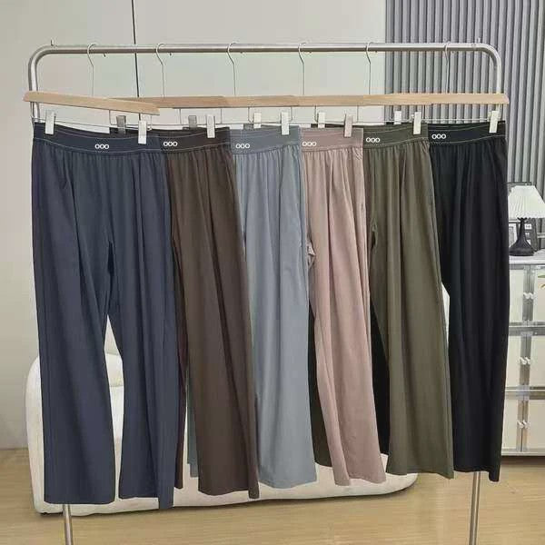 Dames Wijde Leg Broek - Hoge Taille, Ademend & Comfortabel voor Yoga en Casual Gebruik