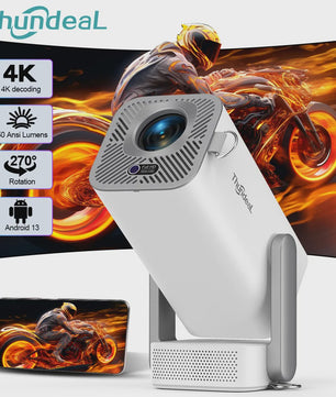 ThundeaL TD80Pro 4K Android Full HD Projector - Mini Beam met 1080P, 3D en WiFi