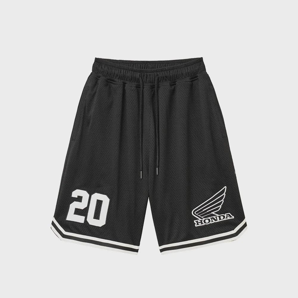Honda Racing & Motocross Shorts: Comfortabele, Ademende Casual Sportshorts voor Heren en Dames