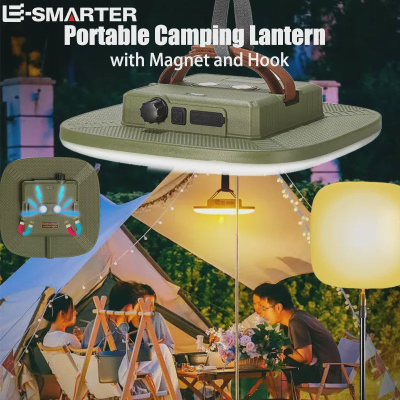 Oplaadbare Camping LED Lamp met Magneet & Haak - Sterk Licht & Draagbaar