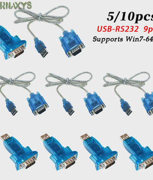 USB naar RS232 Seriële COM Poort Adapter (9-pin DB9) - CH340 Chip, WIN11 Compatibel