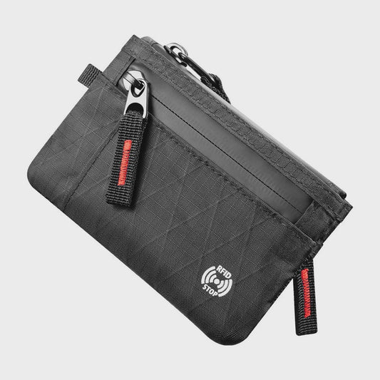 Ultra-dunne RFID Portemonnee met Rits - Anti-diefstal Kaarthouder Unisex