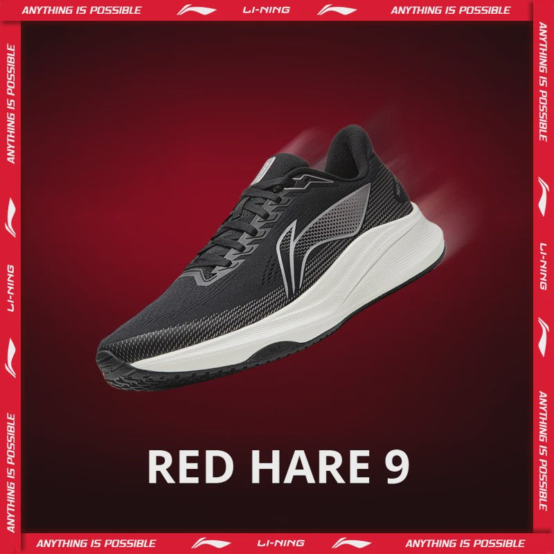 Li-Ning Red Hare 9 Hardloop- en Trainingssneakers voor Heren - Ademend & Duurzaam