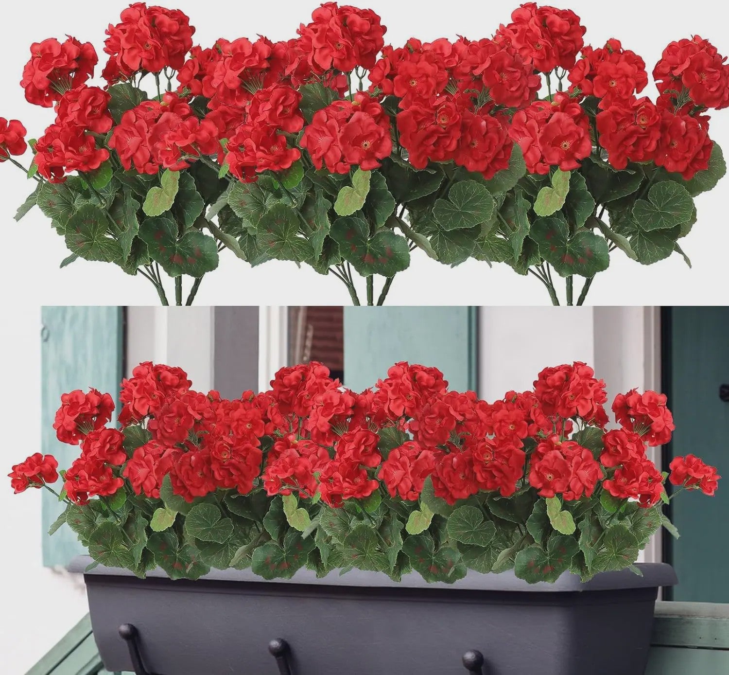 Zijden Begonia Kunstbloem - UV-bescherming voor Buiten & Binnen Decoratie