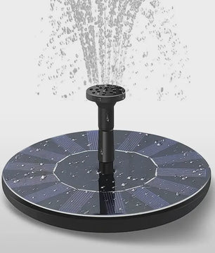 Zonne-energie drijvende fonteinpomp - 13/16/18cm - Ideaal voor vogelbad, vijver & tuin