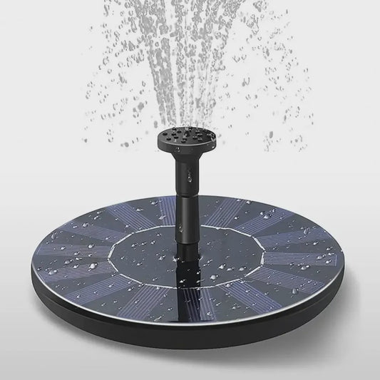 Zonne-energie drijvende fonteinpomp - 13/16/18cm - Ideaal voor vogelbad, vijver & tuin