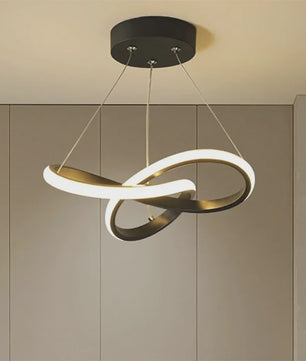Moderne LED Plafondlamp met Uniek Streamlined Design - Sfeervolle Hanglamp