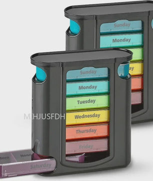 7-Dagen Pillendoos Organizer - 28 Vakjes voor Medicijnen & Supplementen - Ideaal voor Reizen