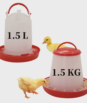 Automatische Kip Voerbak en Waterbak - Handige Dispenser voor Pluimvee
