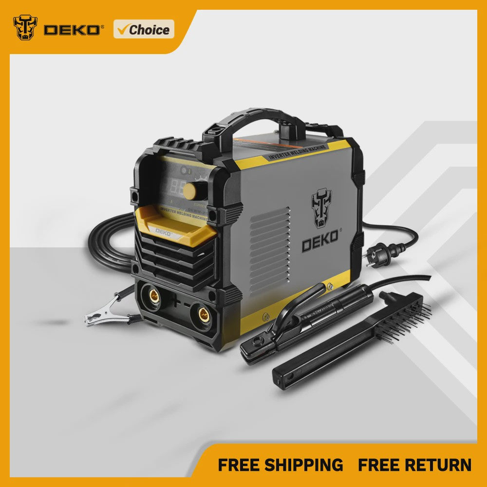 DEKO MMA Lasapparaat 200A - Krachtige DC Inverter voor Beginners en Thuisgebruik