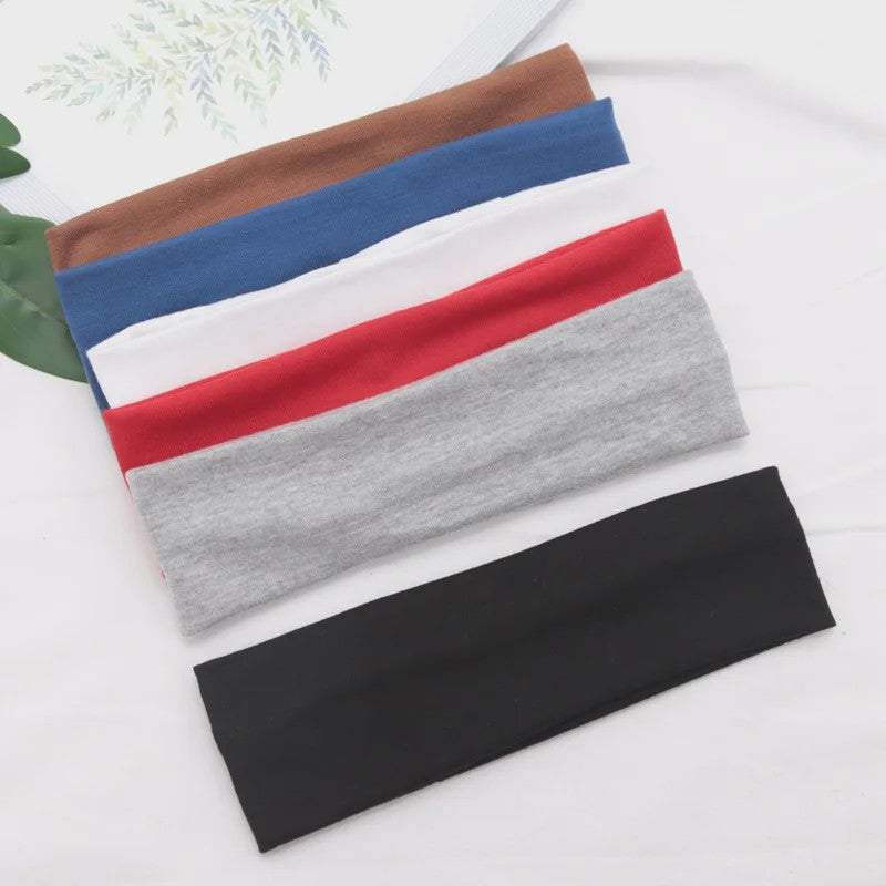 Comfortabele Katoenen Sport Hoofdband - Zweetband voor Dames