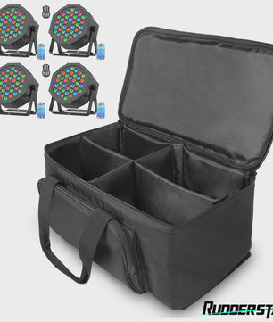 Waterdichte Opbergtas voor 4 Par Lights - Stage Verlichting Tas
