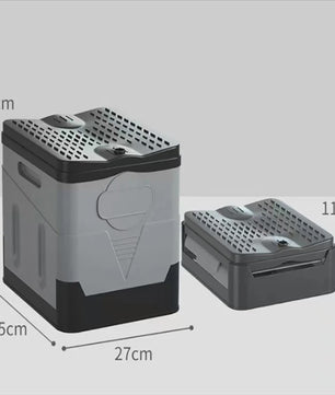 Opvouwbaar Camping Toilet - Draagbaar & Geurvrij Noodtoilet voor Auto, Reizen & Buiten