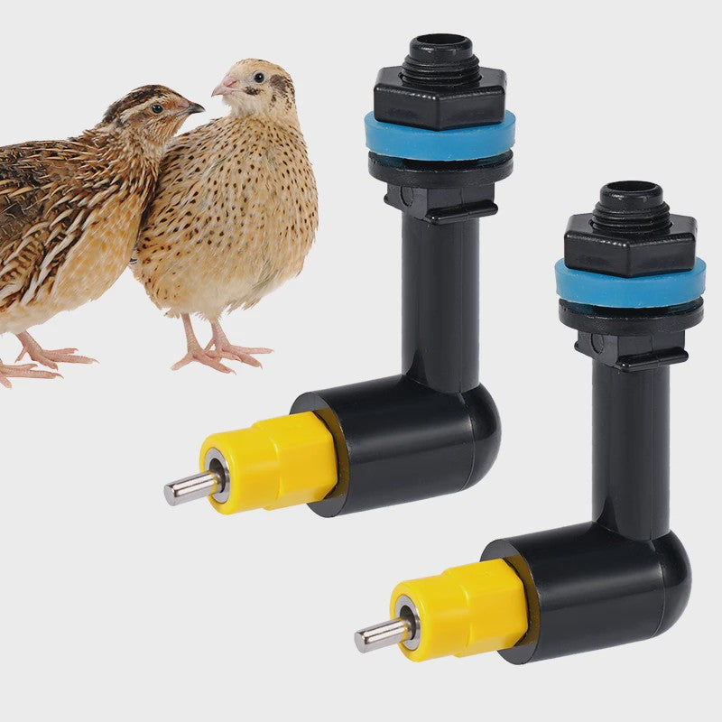 Automatische Nipler Drinkbakjes voor Pluimvee - 2, 4 of 6 Stuks