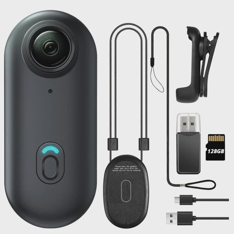 Mini Body Camera Full HD met WiFi - Draagbaar voor Motor, Fiets & Sportactie