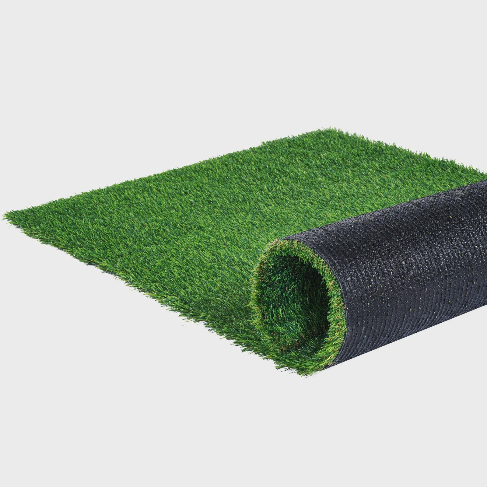 Kunstgras Tapijt - Realistisch Groen Gazon voor Buiten, Terras & Tuin - Makkelijk Schoon te Maken met Afvoer
