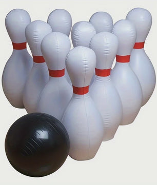 Opblaasbare Bowling Set 7-delig PVC - Leuk voor Binnen & Buiten!