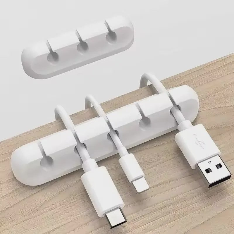 Universele Kabel Organizer Clips - Bureau & Auto Kabelhouder Set
