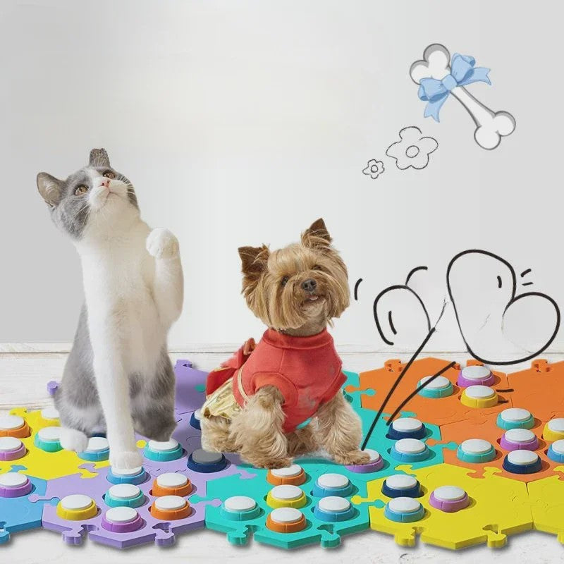 Interactieve Communicatieknoppen voor Honden & Katten - Leer je huisdier praten!