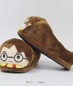 Warme Harry Potter Pluche Pantoffels - Zacht & Comfortabel voor Binnen