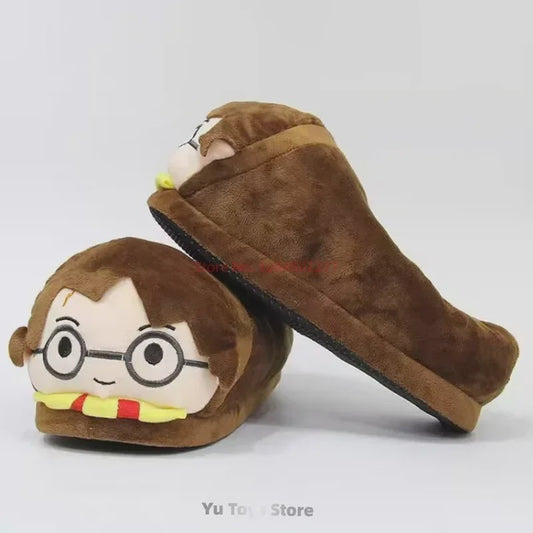 Warme Harry Potter Pluche Pantoffels - Zacht & Comfortabel voor Binnen