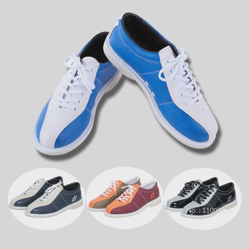 Unisex Ademende Bowling Schoenen - Zacht Fiber Materiaal voor Beginners & Training