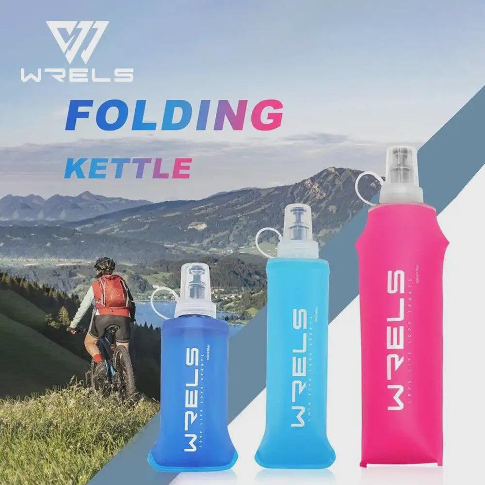 Opvouwbare Siliconen Waterfles - 150ml, 250ml, 500ml - Ideaal voor Sport & Outdoor