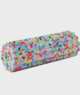 Kleurrijke Yoga Foam Roller 15x5.3cm - Zachte Textuur voor Spierherstel & Pilates