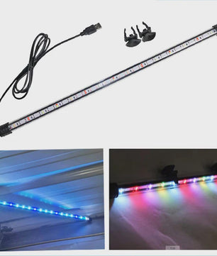 Waterdichte LED Aquarium Verlichting - USB Aangedreven, Plantengroei Lamp (18-58cm)