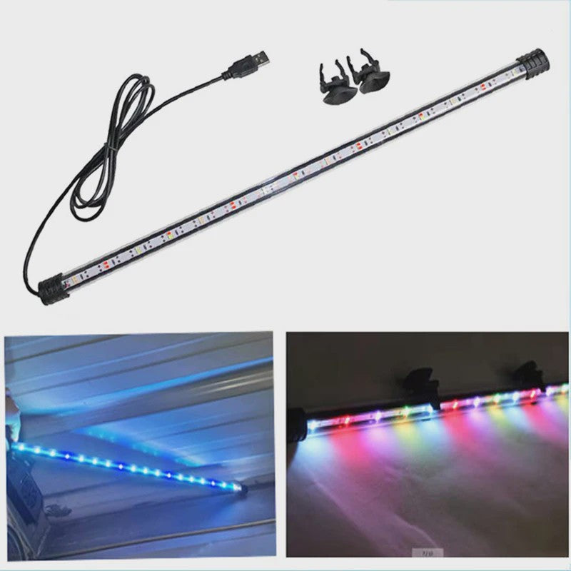 Waterdichte LED Aquarium Verlichting - USB Aangedreven, Plantengroei Lamp (18-58cm)