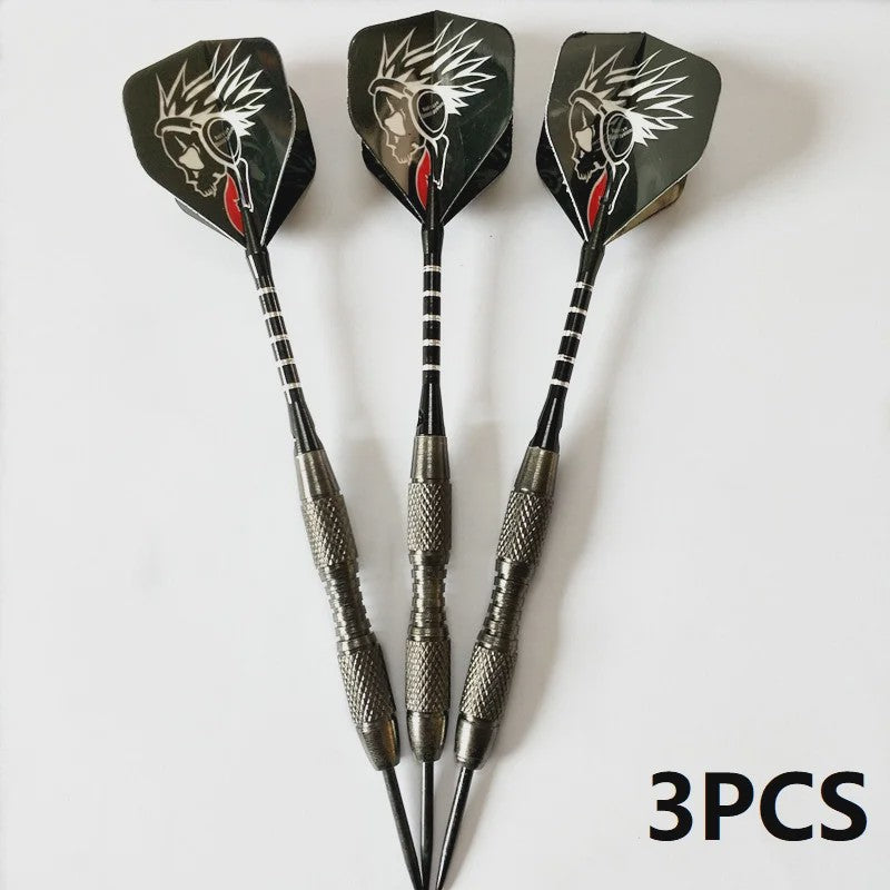 Professionele Dartpijlen Set (3 stuks) - Stalen Pijlpunten & Shafts