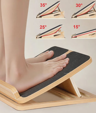 Verstelbare Houten Incline Board & Balansbord - Fitness, Yoga, Pilates