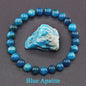 Natuurlijke Blauwe Apatite Kralen Armband - Reiki Energie & Gezondheid