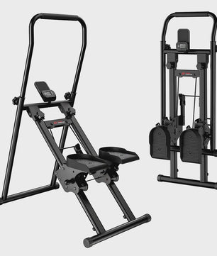 Opvouwbare Stair Stepper - Verticale Klimmachine met 3 Niveaus Weerstand voor Thuis