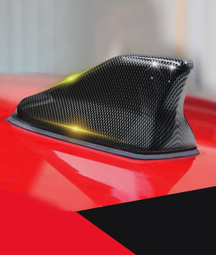 Universele Haaienvin Antenne Cover met Carbon Fiber Look - Verbeter uw Autoradio Signaal
