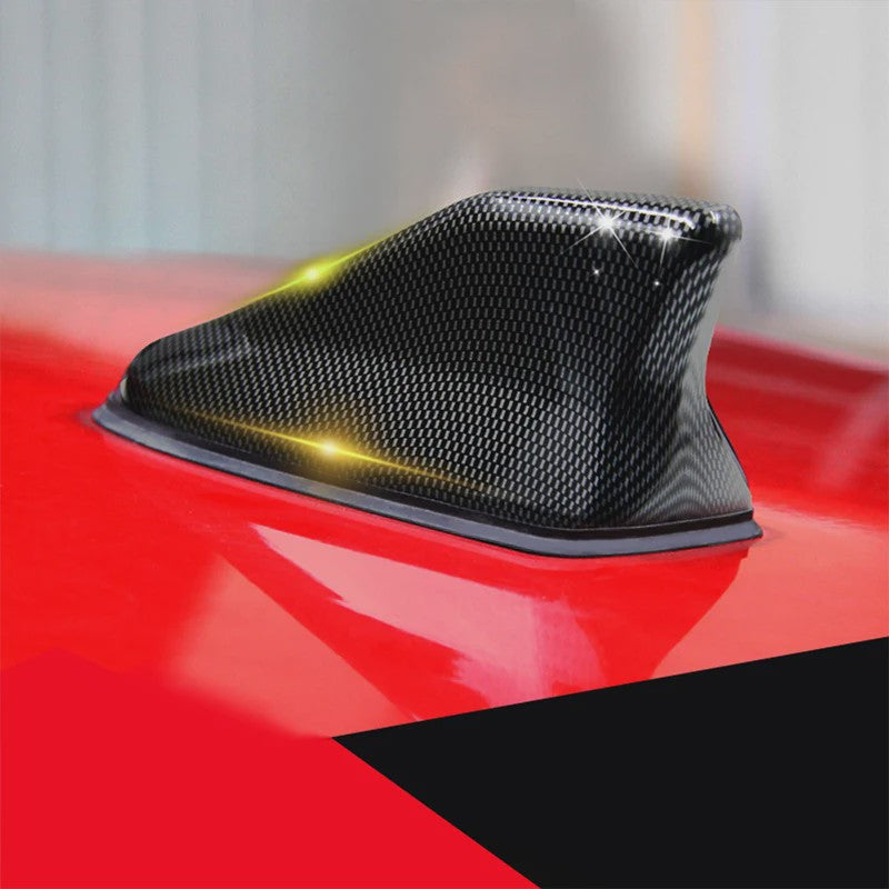 Universele Haaienvin Antenne Cover met Carbon Fiber Look - Verbeter uw Autoradio Signaal