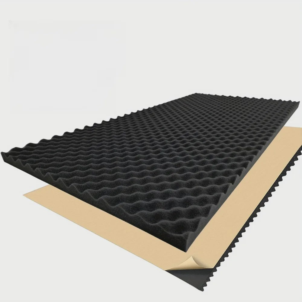 Zelfklevend Geluidsisolerend Schuimrubber 20mm - 100x50cm