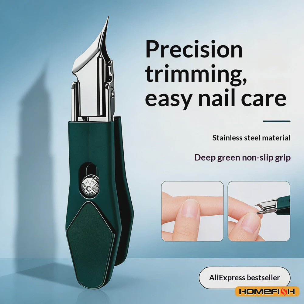 Roestvrijstalen Teennagelknipper met Schuine Rand voor Dikke, Kromme Nagels