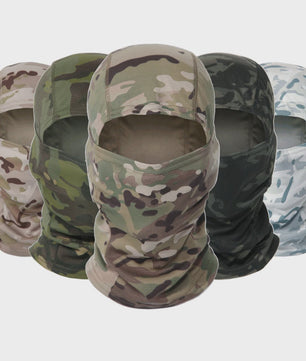Multicam Camouflage Balaclava - Volledig Gezicht Hoofddeken voor Skiën, Fietsen & Outdoor