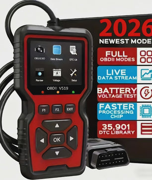 V519 Professionele OBD2 Scanner: Auto Diagnose Tool met Real-time Data & Foutcode Lezen/Wissen