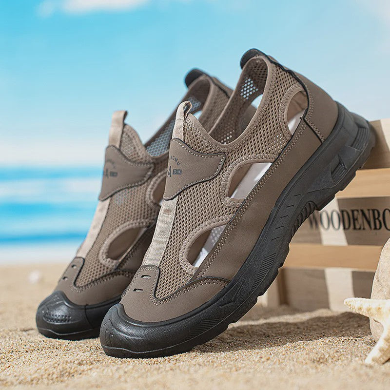 Herensandalen Zomer 2025: Ademende, Lichte & Anti-slip Strandschoenen